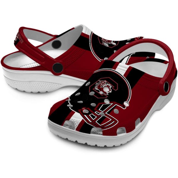 South Carolina Gamecocks Helmet Stripes Crocs Latest Model
