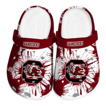 South Carolina Gamecocks Splatter Graphics Crocs Best selling