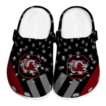 South Carolina Gamecocks Stellar Stripes Theme Crocs Best selling