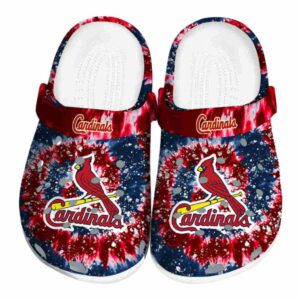 St Louis Cardinals Radiant Burst Effect Crocs Best selling