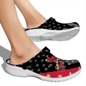 St Louis Cardinals Stellar Stripes Theme Crocs High quality