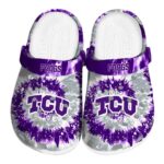 TCU Horned Frogs Radiant Burst Effect Crocs Best selling