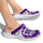 TCU Horned Frogs Radiant Burst Effect Crocs Best selling