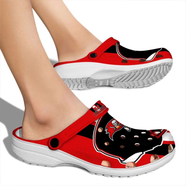 Tampa Bay Buccaneers Helmet Stripes Crocs High quality
