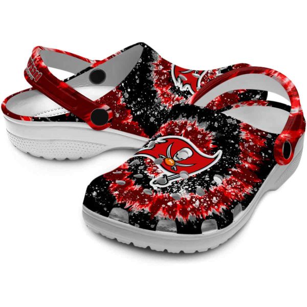 Tampa Bay Buccaneers Radiant Burst Effect Crocs Latest Model
