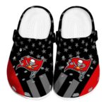 Tampa Bay Buccaneers Stellar Stripes Theme Crocs Best selling