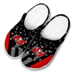 Tampa Bay Buccaneers Stellar Stripes Theme Crocs Best selling