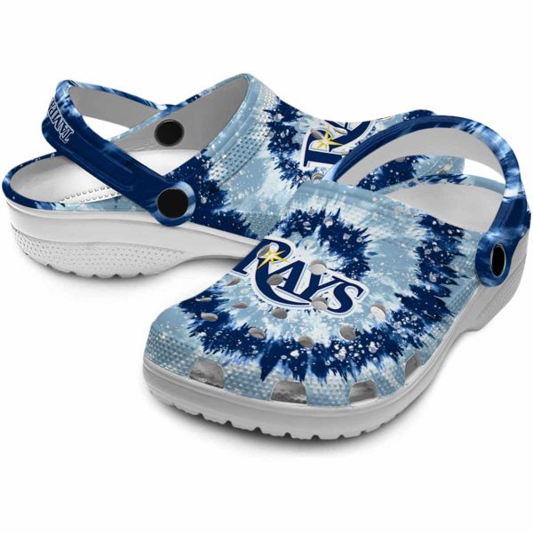 Tampa Bay Rays Radiant Burst Effect Crocs Latest Model