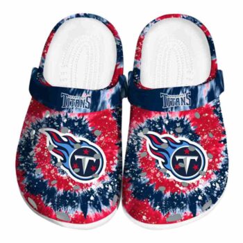 Tennessee Titans Radiant Burst Effect Crocs Best selling