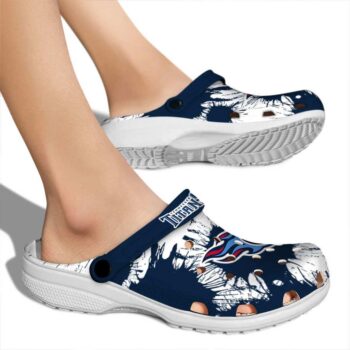 Tennessee Titans Splatter Graphics Crocs High quality