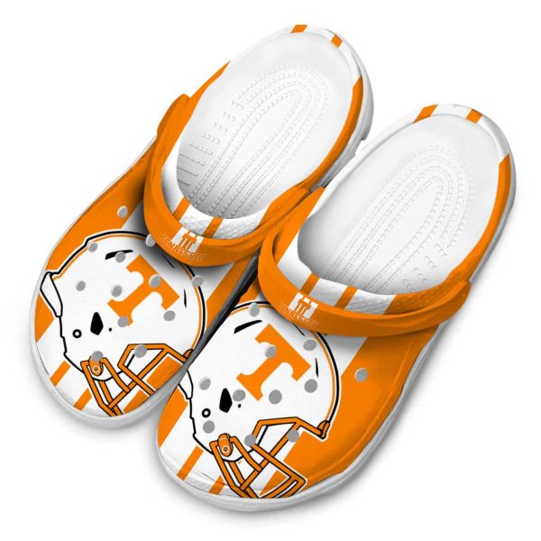 Tennessee Volunteers Helmet Stripes Crocs Trendy