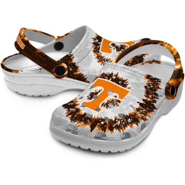 Tennessee Volunteers Radiant Burst Effect Crocs Latest Model