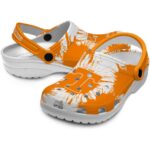 Tennessee Volunteers Splatter Graphics Crocs Best selling