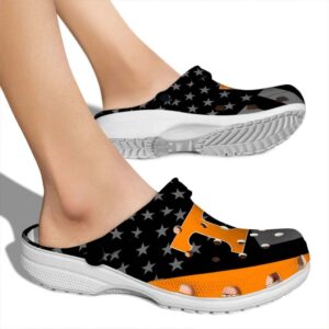 Tennessee Volunteers Stellar Stripes Theme Crocs High quality