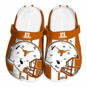 Texas Longhorns Helmet Stripes Crocs Best selling
