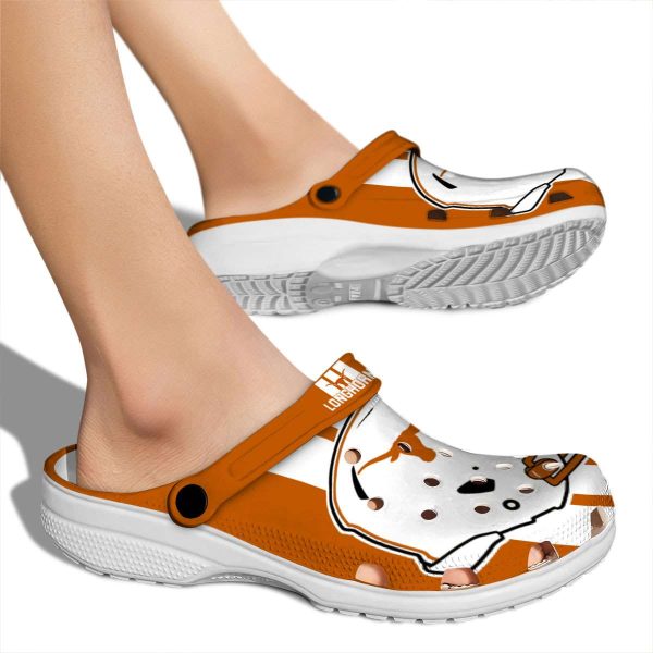 Texas Longhorns Helmet Stripes Crocs High quality