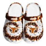 Texas Longhorns Radiant Burst Effect Crocs Best selling