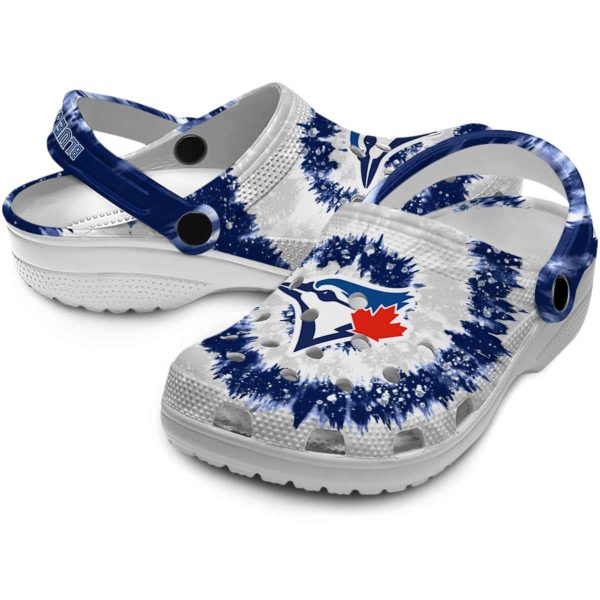 Toronto Blue Jays Radiant Burst Effect Crocs Latest Model