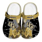 UCF Knights Geometric Background Crocs Best selling
