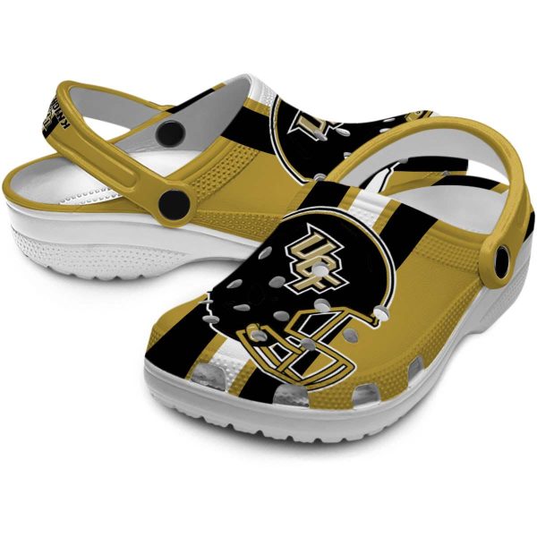 UCF Knights Helmet Stripes Crocs Latest Model