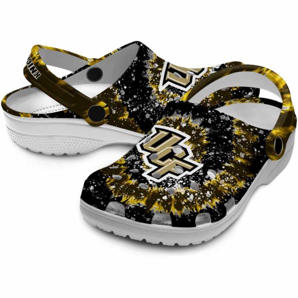 UCF Knights Radiant Burst Effect Crocs Latest Model