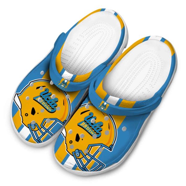UCLA Bruins Helmet Stripes Crocs Trendy