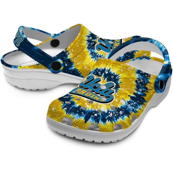 UCLA Bruins Radiant Burst Effect Crocs Latest Model