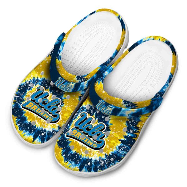 UCLA Bruins Radiant Burst Effect Crocs Trendy