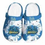 UCLA Bruins Splatter Graphics Crocs Best selling