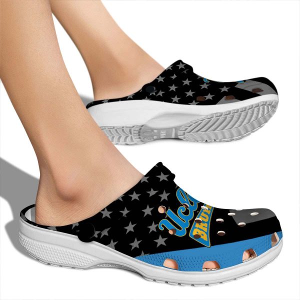 UCLA Bruins Stellar Stripes Theme Crocs High quality