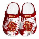 USC Trojans Splatter Graphics Crocs Best selling