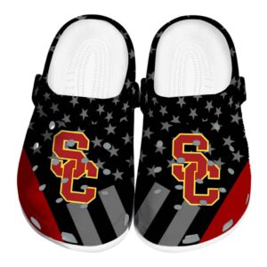 USC Trojans Stellar Stripes Theme Crocs Best selling