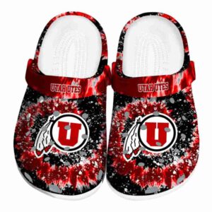 Utah Utes Radiant Burst Effect Crocs Best selling