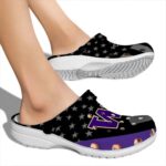 Washington Huskies Stellar Stripes Theme Crocs Best selling