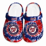 Washington Nationals Radiant Burst Effect Clog 1 Washington Nationals Radiant Burst Effect Crocs Best selling
