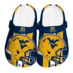 West Virginia Mountaineers Helmet Stripes Crocs Best selling