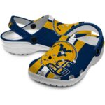 West Virginia Mountaineers Helmet Stripes Crocs Best selling