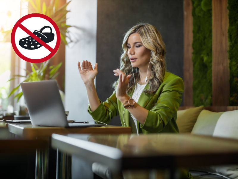 Crocs are your part-time friends, not full-time companions