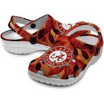 Alabama Crimson Tide Autumn Leaves Crocs Fashion forward