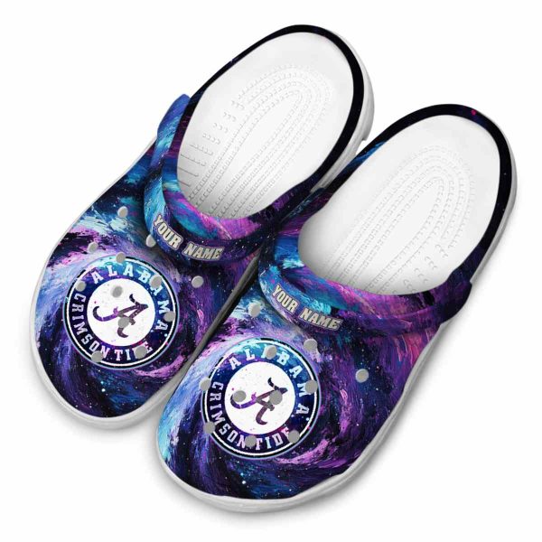 Alabama Crimson Tide Galaxy Swirl Crocs Top rated