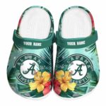 Alabama Crimson Tide Tropical Vibes Crocs Fashion forward