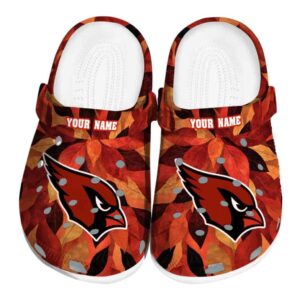 Arizona Cardinals Autumn Leaves Crocs Fashion forward