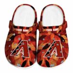 Arizona Diamondbacks Autumn Leaves Crocs Fashion forward
