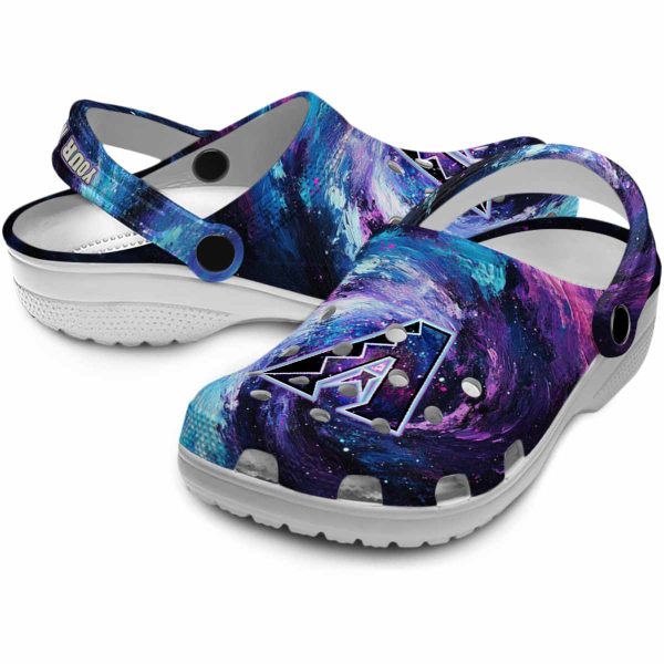 Arizona Diamondbacks Galaxy Swirl Crocs Premium grade