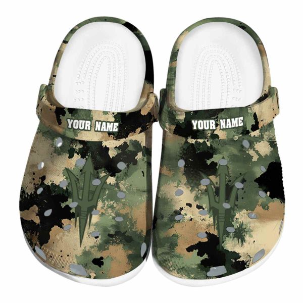 Arizona State Sun Devils Camouflage Craze Crocs Fashion forward