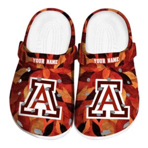 Arizona Wildcats Autumn Leaves Crocs Fashion forward