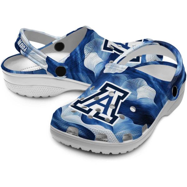 Arizona Wildcats Ocean Waves Crocs Premium grade