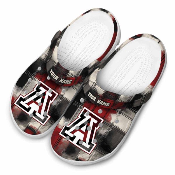 Arizona Wildcats Plaid Fusion Crocs Top rated