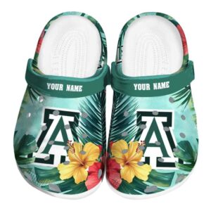 Arizona Wildcats Tropical Vibes Crocs Fashion forward
