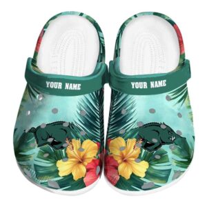 Arkansas Razorbacks Tropical Vibes Crocs Fashion forward